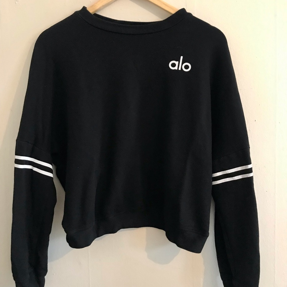 ALO Yoga cropped sweatshirt